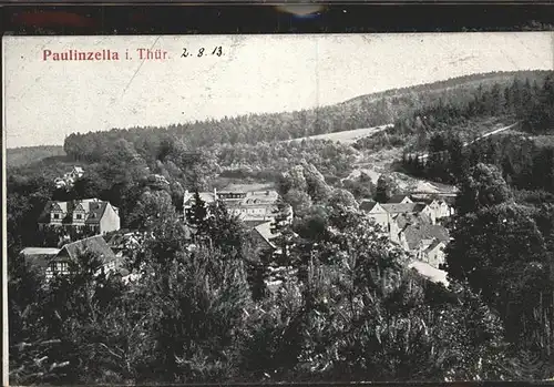 Paulinzella Panorama Kat. Rottenbach Thueringen