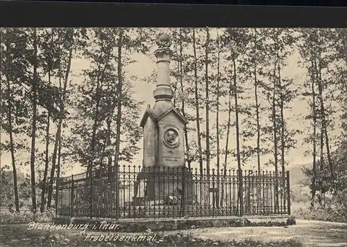 Bad Blankenburg Froebeldenkmal Kat. Bad Blankenburg