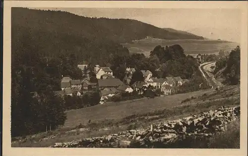 Paulinzella Panorama Kat. Rottenbach Thueringen