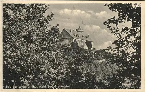 Bad Blankenburg Burg Greifenstein Kat. Bad Blankenburg