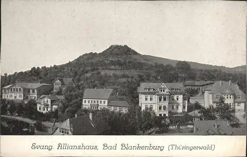 Bad Blankenburg Evangelisches Allianzhaus Kat. Bad Blankenburg