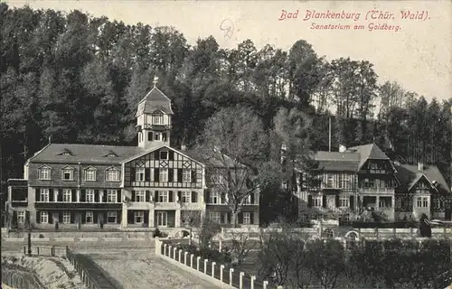 Bad Blankenburg Sanatorium am Goldberg Kat. Bad Blankenburg