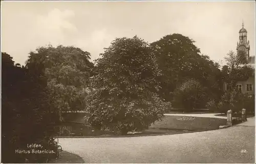 Leiden Hortus Botanicus Kat. Leiden