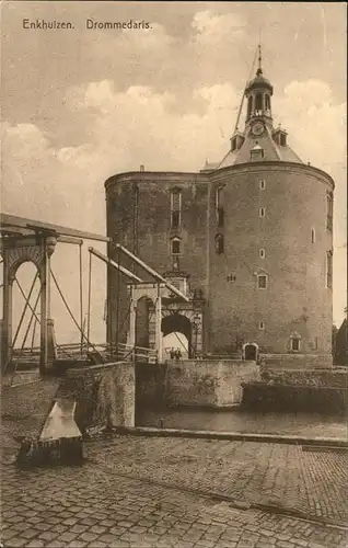 Enkhuizen Drommedaris Kat. Enkhuizen