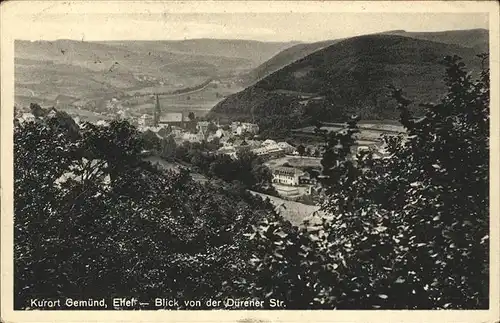 Gemuend Eifel Duerener Str.  Kat. Schleiden