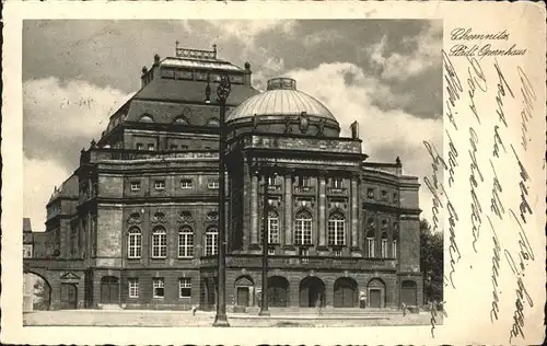 Chemnitz Stadt Opernhaus Kat. Chemnitz