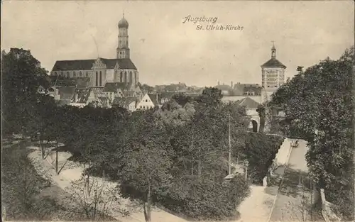 Augsburg St. Ulrich Kirche Kat. Augsburg