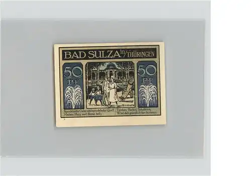 Bad Sulza 50 Pfennig Kat. Bad Sulza