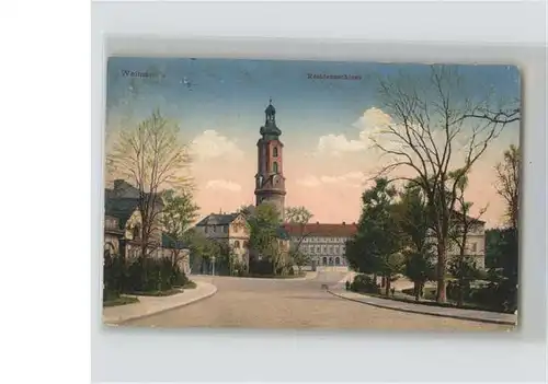 Weimar Thueringen Residenzschloss / Weimar /Weimar Stadtkreis