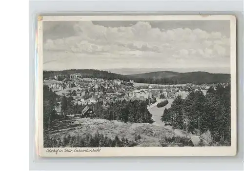 Oberhof Thueringen Gesamtanischt Kat. Oberhof Thueringen