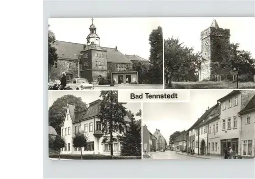 Bad Tennstedt Markt Rathaus Ketzerturm Kurhaus Kat. Bad Tennstedt