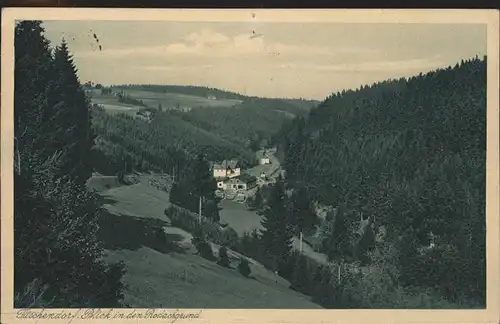 Titschendorf Blick in den Rodachgrund Kat. Wurzbach