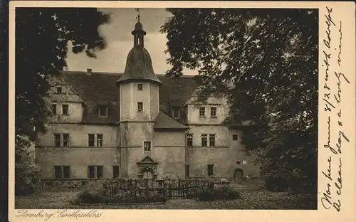 Dornburg Saale Goetheschloss Kat. Dornburg Saale