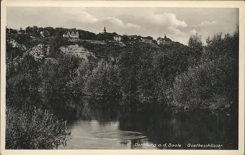 Dornburg Saale Goetheschloesser Kat. Dornburg Saale