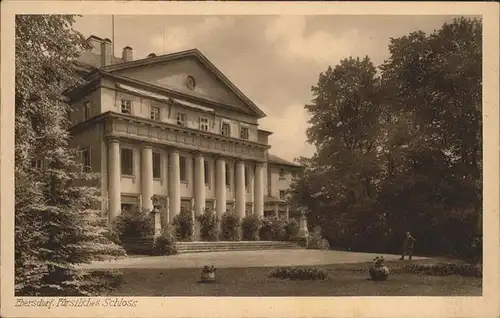 Ebersdorf Thueringen Fuerstl.Schloss Kat. Saalburg Ebersdorf