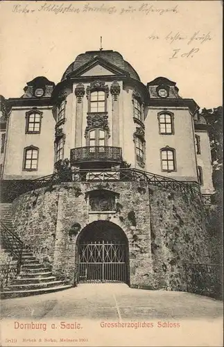 Dornburg Saale Grossherzogl.Schloss Kat. Dornburg Saale