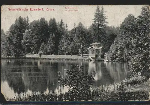 Ebersdorf Thueringen Pfotenteich Kat. Saalburg Ebersdorf