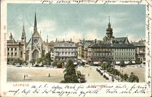 Leipzig Augustusplatz Kat. Leipzig