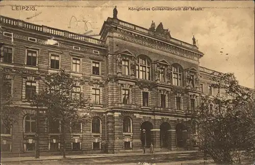 Leipzig Conversatorium Musik Kat. Leipzig