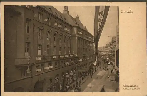 Leipzig Handelshof Reichsstr.  Kat. Leipzig