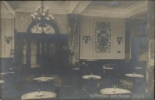 Leipzig Kaffeehaus Drei Koenige Kat. Leipzig