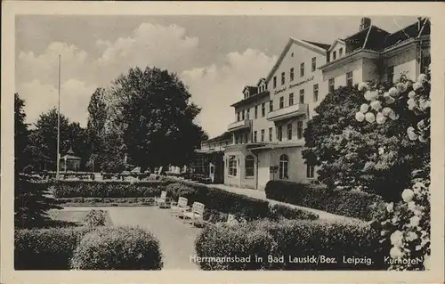 Bad Lausick Herrmannsbad Kurhotel Kat. Bad Lausick