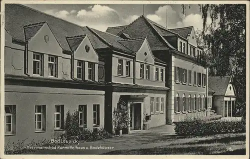 Bad Lausick Herrmannsbad (Kurmittelhaus) Kat. Bad Lausick
