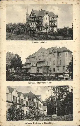 Bad Lausick Genesungsheim u.Kurhotel Herrmannsbad Kat. Bad Lausick