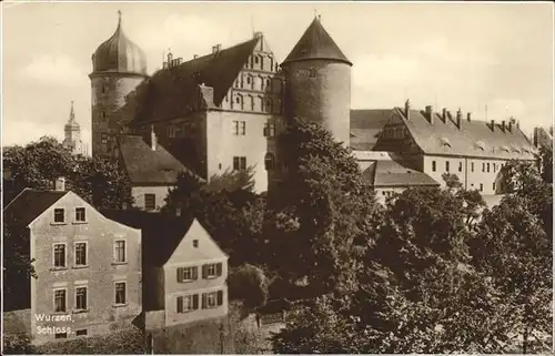 Wurzen Sachsen Schloss Kat. Wurzen