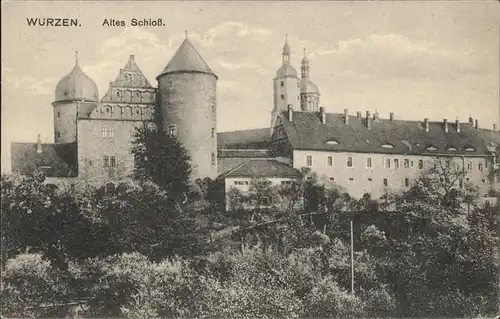 Wurzen Sachsen Altes Schloss Kat. Wurzen