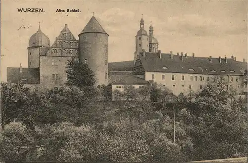 Wurzen Sachsen Altes Schloss Kat. Wurzen