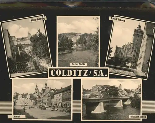 Colditz Markt u.Klein Venedig Kat. Colditz