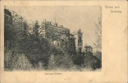 Grimma Schloss Doeben Kat. Grimma