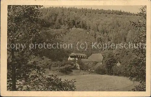 Eisenberg Thueringen Pfarrmuehle im Muehltal / Eisenberg /Saale-Holzland-Kreis LKR