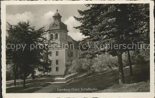 Eisenberg Thueringen Schlosskirche / Eisenberg /Saale-Holzland-Kreis LKR