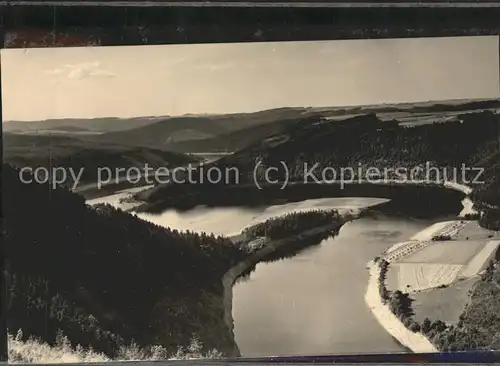 dg14941 Saaletalsperre Am Stausee Kategorie. Burgk Alte Ansichtskarten