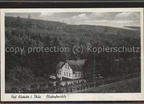 Bad Koestritz oelsdorfmuehle Kat. Bad Koestritz