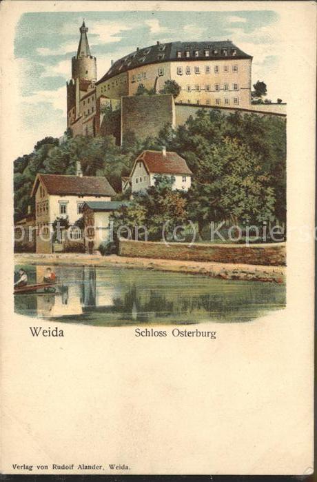 Weida Thueringen Schloss Osterburg Kat. Weida Thueringen Nr. dg14755