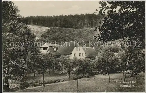 Eisenberg Thueringen Pfarrmuehle im Muehltal Kat. Eisenberg