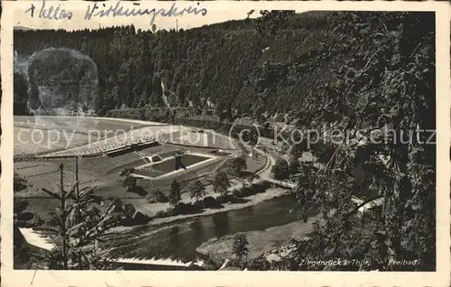 Ziegenrueck Saale Freibad Kat. Ziegenrueck Thueringen