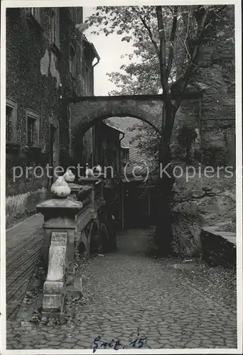 Greiz Thueringen Im Schlosshof Kat. Greiz