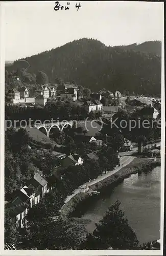 Ziegenrueck Saale von der Schlossbergstrasse Kat. Ziegenrueck Thueringen