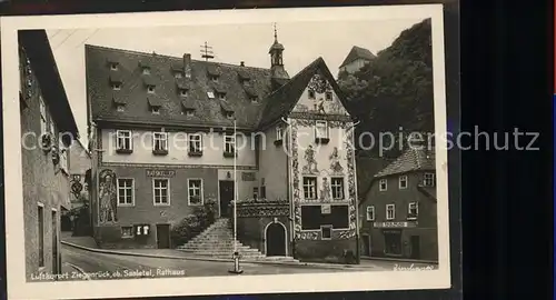 Ziegenrueck Saale Rathaus Kat. Ziegenrueck Thueringen