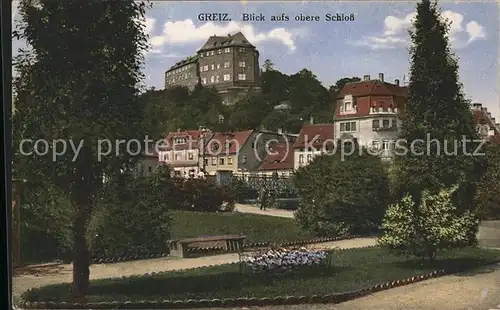 Greiz Thueringen Oberes Schloss Kat. Greiz