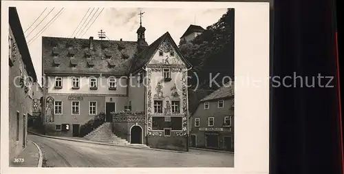 Ziegenrueck Saale Rathaus Kat. Ziegenrueck Thueringen