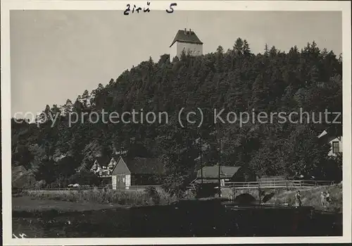 Ziegenrueck Saale Saalepartie Schloss Kat. Ziegenrueck Thueringen