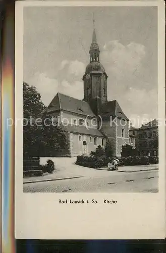Bad Lausick Kirche Kat. Bad Lausick