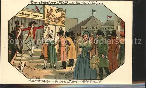 Leipzig Messe von Damals 1820 Kat. Leipzig