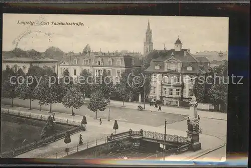 Leipzig Carl Tauchnitzstrasse Kat. Leipzig