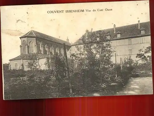 Issenheim Haut Rhin Alsace Couvent Cote Ouest Kat. Issenheim